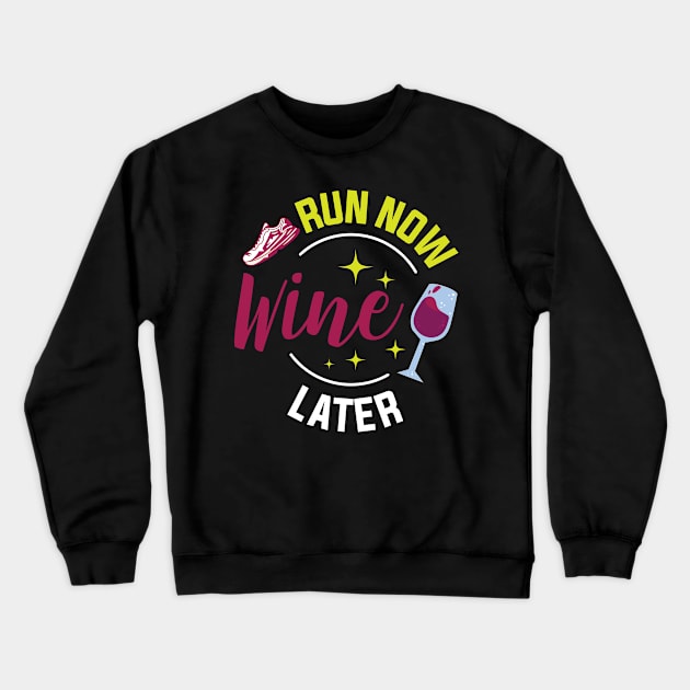 Funny Marathon Running and Cross Country Runner Runners Crewneck Sweatshirt by Riffize